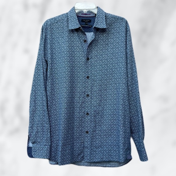 Ted Baker, Long Sleeve Patterned Shirt - Picture 1 of 3